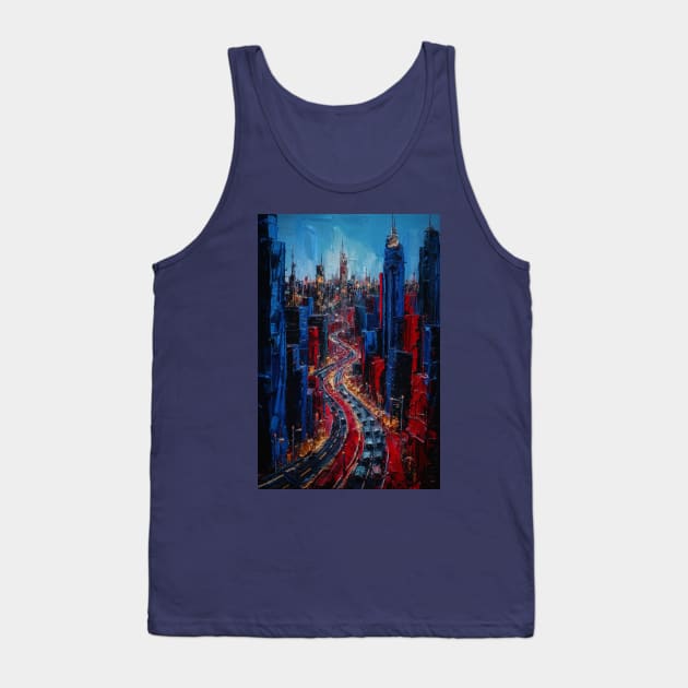 Urban Sprawl Tank Top by JimDeFazioPhotography